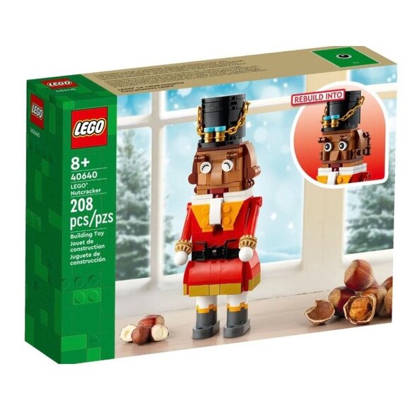 LEGO Nutcracker Figure Building Set Christmas Decor 40640 Kids Holiday - Picture 1 of 9
